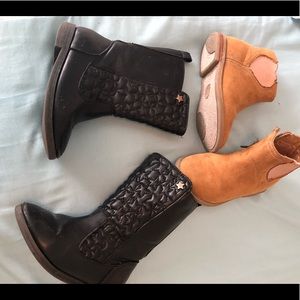 Toddler girls size 7 boots